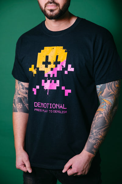 T-Shirt: Pixel Skull
